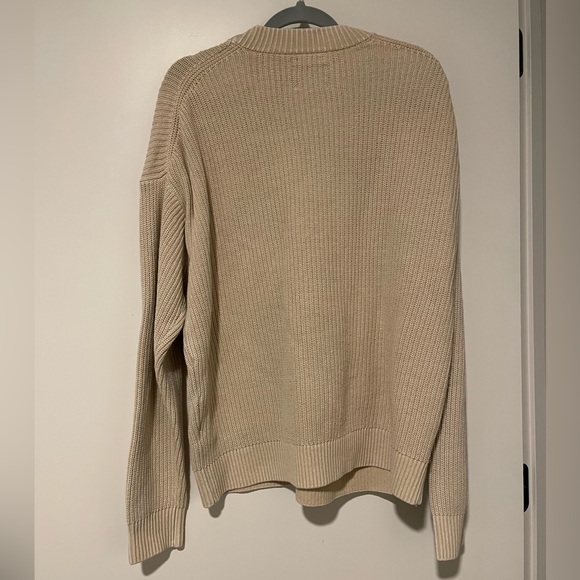 Yellow A&F Knit Oversized Sweater - Picture 2 of 7